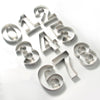 9Pcs / Set 8" Number 0-8 Cookie Biscuit Cutter Stainless Steel Baking Mold (BPA Free, No FDA) 9Pcs / Set 8" Number 0-8 Cookie Biscuit Cutter Stainless Steel Baking Mold (BPA Free, No FDA)