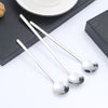 5Pcs Small Coffee Spoon Stainless Steel Round Dessert Spoon (BPA Free, No FDA Certificate) - Silver 5Pcs Small Coffee Spoon Stainless Steel Round Dessert Spoon (BPA Free, No FDA Certificate) - Silver