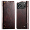 SUTENI For iPhone 17 Pro Max Case PU Leather Stand Wallet Phone Cover Brown SUTENI For iPhone 17 Pro Max Case PU Leather Stand Wallet Phone Cover Brown