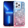 For iPhone 13 Pro Max 6.7 inch Case TPU+PC Sparkle Gradient Quicksand Cell Phone Cover - Pink+Purple For iPhone 13 Pro Max 6.7 inch Case TPU+PC Sparkle Gradient Quicksand Cell Phone Cover - Pink+Purple