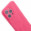 HRX Series For iPhone 14 Pro Case Slim-Fit TPU 3D Wrinkled Uneven Protective Shell - Rose HRX Series For iPhone 14 Pro Case Slim-Fit TPU 3D Wrinkled Uneven Protective Shell - Rose