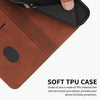 For Motorola Moto G Power (2024) Case Skin-touch PU Leather Stand Wallet Phone Cover - Brown For Motorola Moto G Power (2024) Case Skin-touch PU Leather Stand Wallet Phone Cover - Brown