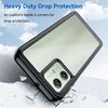 For Motorola Moto G54 5G TPU+Acrylic Case Clear Back Phone Cover - Black For Motorola Moto G54 5G TPU+Acrylic Case Clear Back Phone Cover - Black