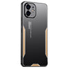 For iPhone 12 Phone Case Aluminum Alloy+PC+TPU Military Grade Shockproof Cover - Gold For iPhone 12 Phone Case Aluminum Alloy+PC+TPU Military Grade Shockproof Cover - Gold