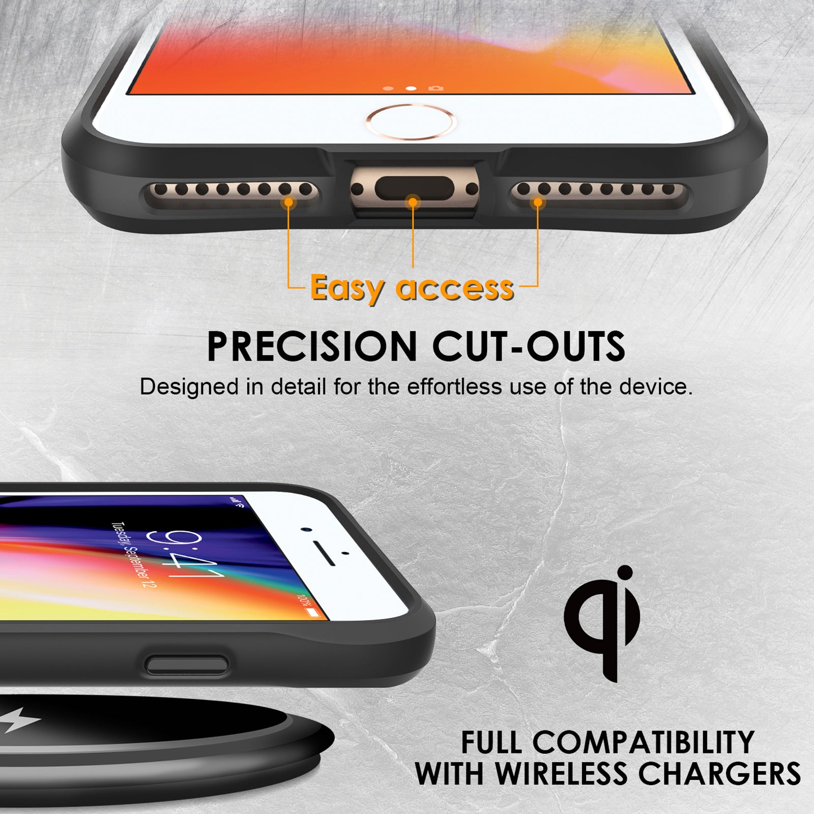 Combat X Mode Series for For iPhone 6 Plus / 7 Plus / 8 Plus 5.5 inch Case Four Corner Anti-fall Phone Protector - Black Combat X Mode Series for For iPhone 6 Plus / 7 Plus / 8 Plus 5.5 inch Case Four Corner Anti-fall Phone Protector - Black