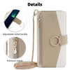 For Honor X50i+ 5G Zipper Wallet Case PU Leather 3 Card Holders Phone Cover with Crossbody Strap - White For Honor X50i+ 5G Zipper Wallet Case PU Leather 3 Card Holders Phone Cover with Crossbody Strap - White