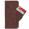For ZTE Blade A54 Leather Folio Wallet Case Stand View Phone Cover Card Slots - Brown For ZTE Blade A54 Leather Folio Wallet Case Stand View Phone Cover Card Slots - Brown
