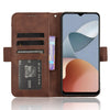 For ZTE Blade A54 Leather Folio Wallet Case Stand View Phone Cover Card Slots - Brown For ZTE Blade A54 Leather Folio Wallet Case Stand View Phone Cover Card Slots - Brown