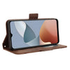 For ZTE Blade A54 Leather Folio Wallet Case Stand View Phone Cover Card Slots - Brown For ZTE Blade A54 Leather Folio Wallet Case Stand View Phone Cover Card Slots - Brown