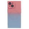 HH Series for iPhone 15 Plus Magnetic TPU Case with Tempered Glass Lens Protector (Precise Cutout) - Pink+Blue HH Series for iPhone 15 Plus Magnetic TPU Case with Tempered Glass Lens Protector (Precise Cutout) - Pink+Blue