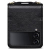 For Samsung Galaxy Z Flip4 5G Case Multi-card Slot PU Leather+PC Phone Protector with Strap For Samsung Galaxy Z Flip4 5G Case Multi-card Slot PU Leather+PC Phone Protector with Strap