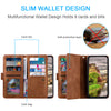 For Xiaomi Redmi Note 13 5G Cover 9 Retro Card Slots Wallet PU Leather Stand Phone Case For Xiaomi Redmi Note 13 5G Cover 9 Retro Card Slots Wallet PU Leather Stand Phone Case