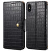 For iPhone X / XS Wallet Phone Cover Anti-Scratch PU Leather Case Stand Crocodile Texture Shell For iPhone X / XS Wallet Phone Cover Anti-Scratch PU Leather Case Stand Crocodile Texture Shell