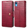 For iPhone XR 6.1 inch Anti-scratch Leather Case Crocodile Texture Wallet Phone Cover For iPhone XR 6.1 inch Anti-scratch Leather Case Crocodile Texture Wallet Phone Cover