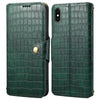 For iPhone XS Max Leather Case Crocodile Texture Phone Cover with Wallet Stand For iPhone XS Max Leather Case Crocodile Texture Phone Cover with Wallet Stand