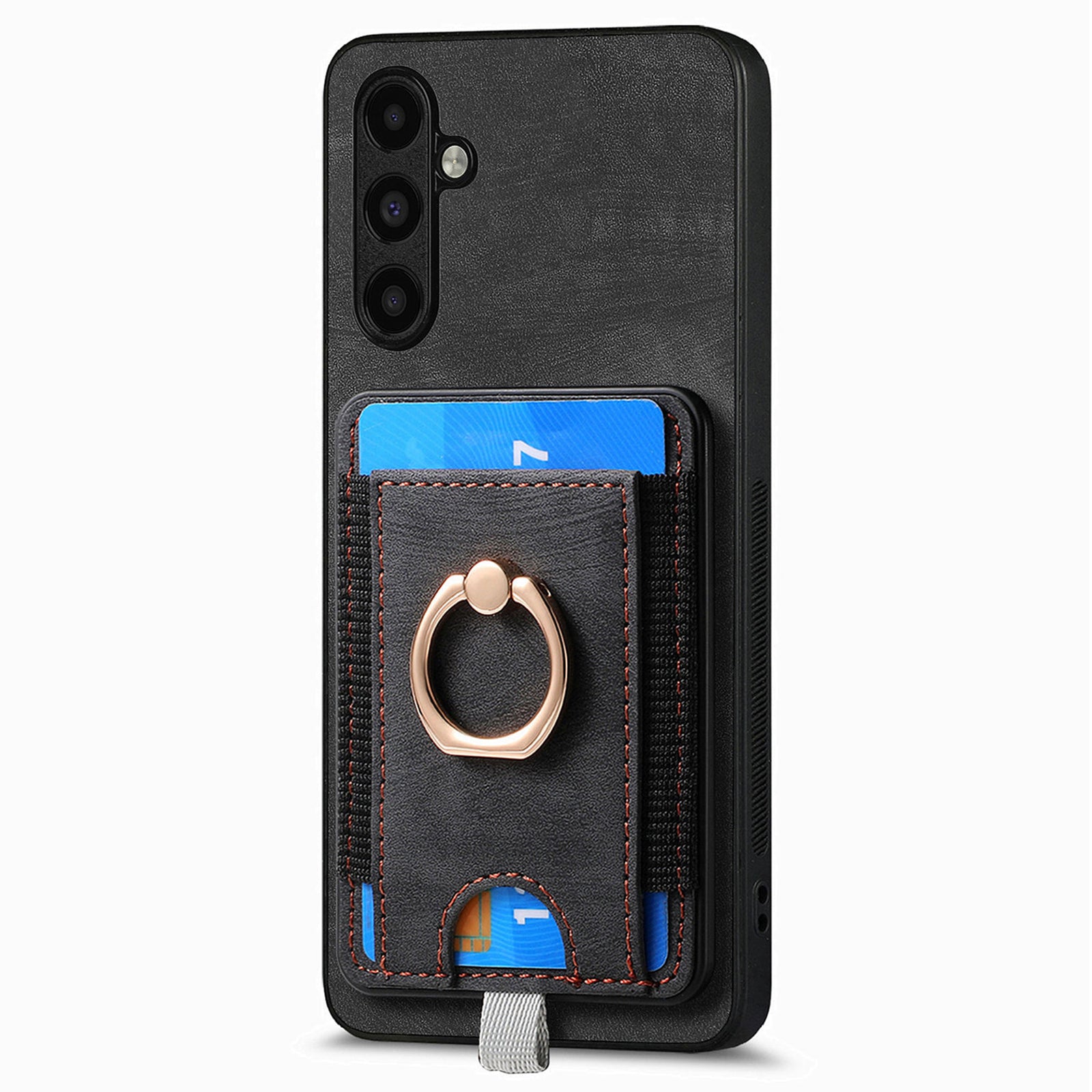 D7 For Samsung Galaxy A05s 4G Case Ring Kickstand Cover Detachable Phone Card Bag D7 For Samsung Galaxy A05s 4G Case Ring Kickstand Cover Detachable Phone Card Bag