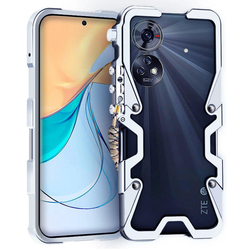For ZTE Blade V50 Case Anti-Drop Aluminium Alloy Bump Proof Phone Cover For ZTE Blade V50 Case Anti-Drop Aluminium Alloy Bump Proof Phone Cover