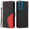 KT Leather Series-1 For Motorola Moto G04 4G / G24 4G Case Dual Color Splicing Leather Wallet Cover KT Leather Series-1 For Motorola Moto G04 4G / G24 4G Case Dual Color Splicing Leather Wallet Cover