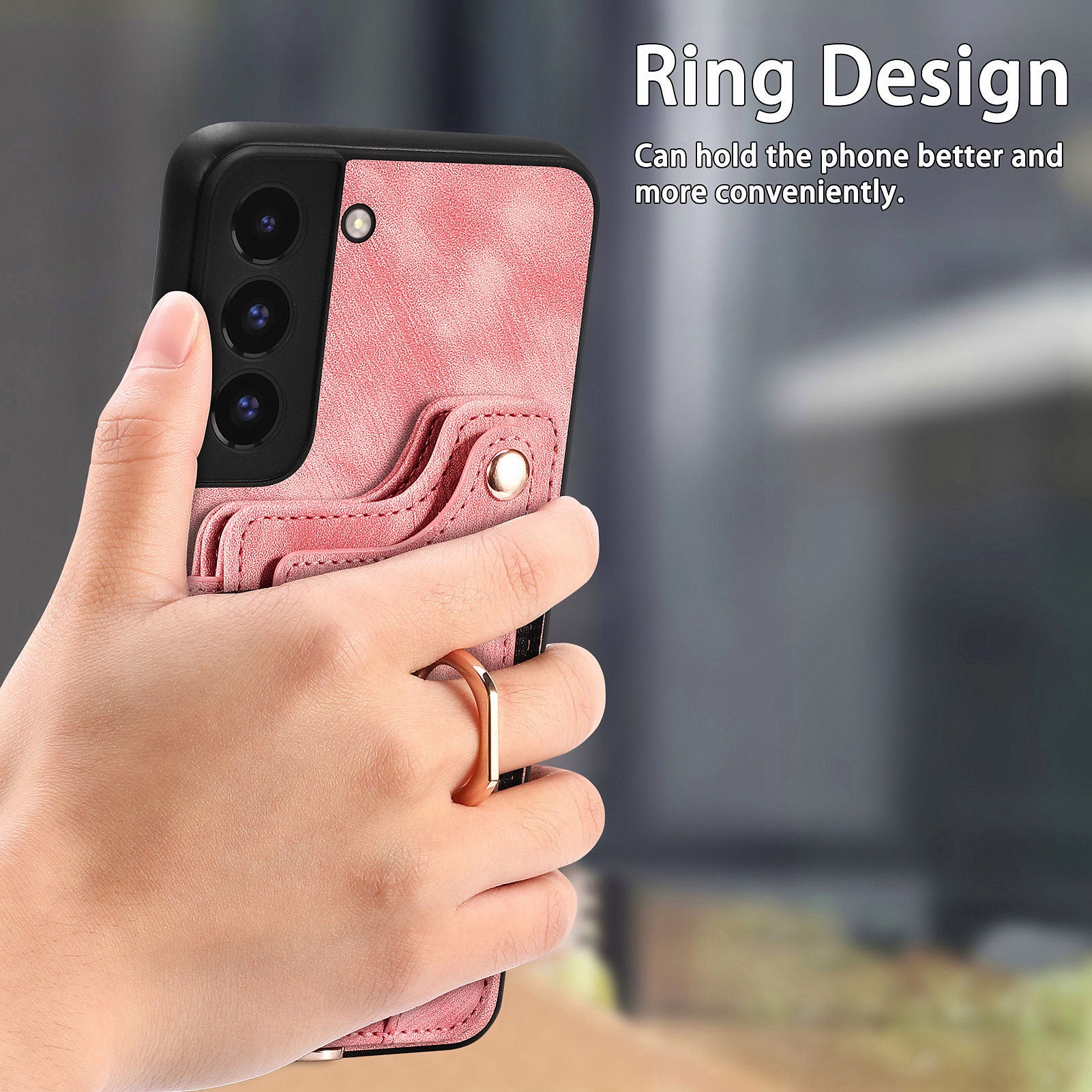 D4 For Samsung Galaxy S22 5G Case Kickstand RFID Blocking Phone Cover with Wrist Strap D4 For Samsung Galaxy S22 5G Case Kickstand RFID Blocking Phone Cover with Wrist Strap