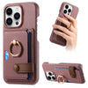 Y2 For iPhone 14 Pro Card Slot Case Litchi Texture PU+PC+TPU Kickstand Phone Cover Y2 For iPhone 14 Pro Card Slot Case Litchi Texture PU+PC+TPU Kickstand Phone Cover