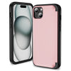 For iPhone 15 TPU+PC Case with Card Slot Flip Kickstand Drop Proof Phone Cover For iPhone 15 TPU+PC Case with Card Slot Flip Kickstand Drop Proof Phone Cover
