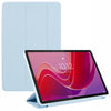 For Lenovo Tab M11 / Xiaoxin Pad 11 2024 Case Leather+Silicone Tri-fold Stand Shell Tablet Cover For Lenovo Tab M11 / Xiaoxin Pad 11 2024 Case Leather+Silicone Tri-fold Stand Shell Tablet Cover