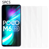 5Pcs For Xiaomi Poco M6 5G Screen Protector 0.3mm 2.5D Ultra Clear Tempered Glass Film 5Pcs For Xiaomi Poco M6 5G Screen Protector 0.3mm 2.5D Ultra Clear Tempered Glass Film
