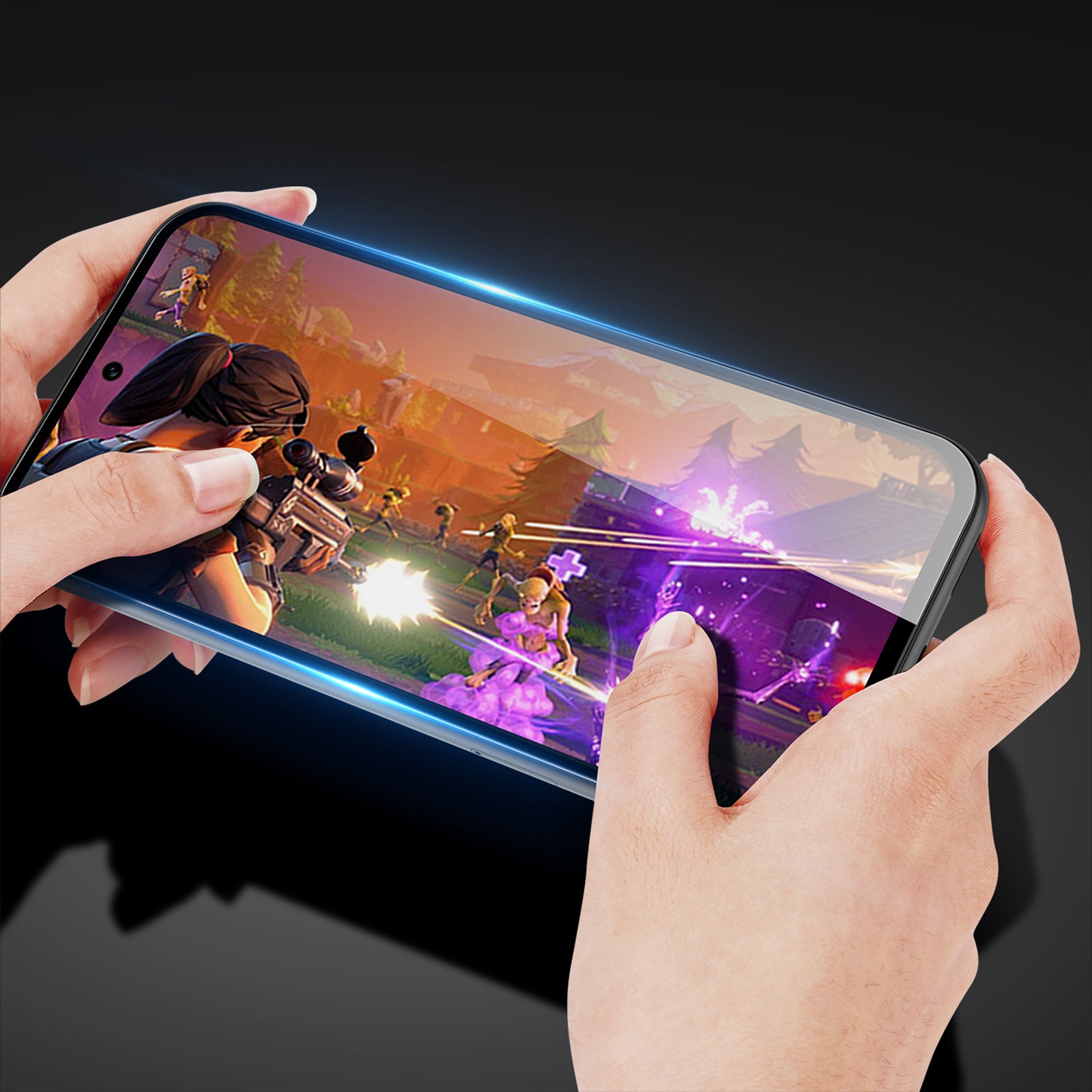 DUX DUCIS For Google Pixel 8a Screen Protector Full Glue Medium Alumina Glass Scratch-Resistant Film (10D) DUX DUCIS For Google Pixel 8a Screen Protector Full Glue Medium Alumina Glass Scratch-Resistant Film (10D)