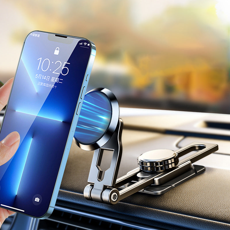 D31 Foldable Magnetic Phone Holder Car Mount Stable Cell Phone Bracket D31 Foldable Magnetic Phone Holder Car Mount Stable Cell Phone Bracket