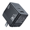 XUNDD XDCH-065 Type-C+USB-A 30W Fast Charging Block Portable GaN Power Adapter XUNDD XDCH-065 Type-C+USB-A 30W Fast Charging Block Portable GaN Power Adapter