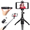 YUNTENG YT-9928 Selfie Stick Bluetooth Remote Design Tripod Stand Phone Clip Holder YUNTENG YT-9928 Selfie Stick Bluetooth Remote Design Tripod Stand Phone Clip Holder