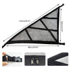 88x59x110cm Car Ceiling Cargo Net Triangle-Shaped Vehicle Ceiling Strong Load-Bearing Pocket 88x59x110cm Car Ceiling Cargo Net Triangle-Shaped Vehicle Ceiling Strong Load-Bearing Pocket