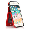 For iPhone 7 8 SE (2020) Card Holder Phone Case Kickstand PU Leather + TPU Cover For iPhone 7 8 SE (2020) Card Holder Phone Case Kickstand PU Leather + TPU Cover
