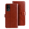 IDEWEI Folio Flip Phone Case For TCL 40R 5G Crazy Horse Texture PU Leather Full Protection Phone Cover with Stand Wallet IDEWEI Folio Flip Phone Case For TCL 40R 5G Crazy Horse Texture PU Leather Full Protection Phone Cover with Stand Wallet