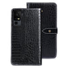 IDEWEI For TCL 40R 5G Crocodile Texture PU Leather Stand Anti-scratch Phone Flip Wallet Case Magnetic Clasp Phone Cover IDEWEI For TCL 40R 5G Crocodile Texture PU Leather Stand Anti-scratch Phone Flip Wallet Case Magnetic Clasp Phone Cover