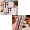 TPU Smartphone Case For Samsung Galaxy S21 Ultra 5G Electroplating Rhinestone Design Flower Pattern Decor Anti-fall Glitter Phone Cover TPU Smartphone Case For Samsung Galaxy S21 Ultra 5G Electroplating Rhinestone Design Flower Pattern Decor Anti-fall Glitter Phone Cover