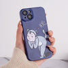 For iPhone 13 6.1 inch Cartoon Cat Girl Dog Boy Pattern Printing Couple Phone Cover Anti-fall Hard PC Case For iPhone 13 6.1 inch Cartoon Cat Girl Dog Boy Pattern Printing Couple Phone Cover Anti-fall Hard PC Case