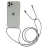 TPU Acrylic Back Cover for iPhone 11 Pro 5.8 inch Transparent Phone Case with Adjustable Lanyard TPU Acrylic Back Cover for iPhone 11 Pro 5.8 inch Transparent Phone Case with Adjustable Lanyard