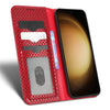 For Samsung Galaxy S23 Grid Texture PU Leather Stand Case Magnetic Auto-absorbed Phone Wallet Cover For Samsung Galaxy S23 Grid Texture PU Leather Stand Case Magnetic Auto-absorbed Phone Wallet Cover