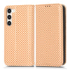 For Samsung Galaxy S23 Grid Texture PU Leather Stand Case Magnetic Auto-absorbed Phone Wallet Cover For Samsung Galaxy S23 Grid Texture PU Leather Stand Case Magnetic Auto-absorbed Phone Wallet Cover