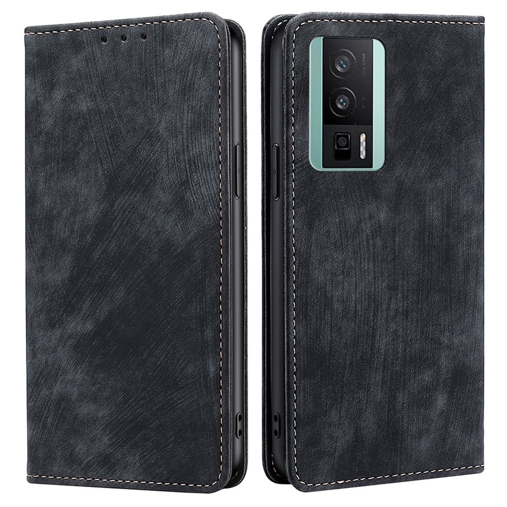 For Xiaomi Poco F5 Pro 5G Redmi K60 Pro 5G K60 5G Magnetic Closure Stand Anti-shock Phone Cover RFID Blocking Flip Phone Wallet Case For Xiaomi Poco F5 Pro 5G Redmi K60 Pro 5G K60 5G Magnetic Closure Stand Anti-shock Phone Cover RFID Blocking Flip Phone Wallet Case