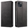 For iPhone 13 6.1 inch Leather Stand Phone Case Calf Texture Wallet Magnetic Cell Phone Cover For iPhone 13 6.1 inch Leather Stand Phone Case Calf Texture Wallet Magnetic Cell Phone Cover