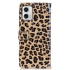 For Motorola Moto G73 5G Leopard Print Leather Wallet Phone Case Foldable Stand Protective Cover For Motorola Moto G73 5G Leopard Print Leather Wallet Phone Case Foldable Stand Protective Cover