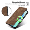For Motorola Moto E13 4G RFID Blocking Phone Leather Case Wallet Stand Phone Cover For Motorola Moto E13 4G RFID Blocking Phone Leather Case Wallet Stand Phone Cover