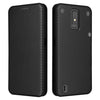 For ZTE Blade A32 Card Slot Phone Case Magnetic Auto-absorbed Carbon Fiber Texture PU Leather Stand Flip Cover For ZTE Blade A32 Card Slot Phone Case Magnetic Auto-absorbed Carbon Fiber Texture PU Leather Stand Flip Cover