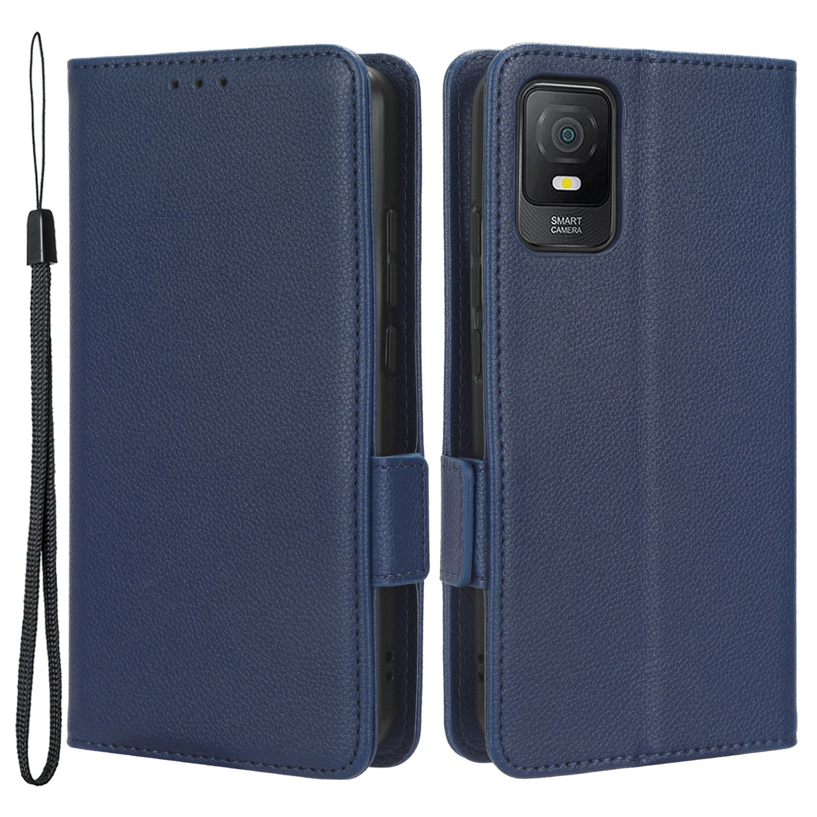 For TCL 403 Litchi Texture Mobile Phone Cover Wallet Stand PU Leather Dual Magnetic Clasp Phone Case For TCL 403 Litchi Texture Mobile Phone Cover Wallet Stand PU Leather Dual Magnetic Clasp Phone Case