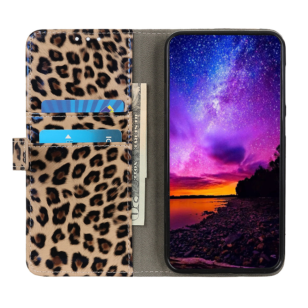 For Samsung Galaxy A24 4G Leopard Pattern Phone Leather Case Wallet Phone Stand Cover For Samsung Galaxy A24 4G Leopard Pattern Phone Leather Case Wallet Phone Stand Cover