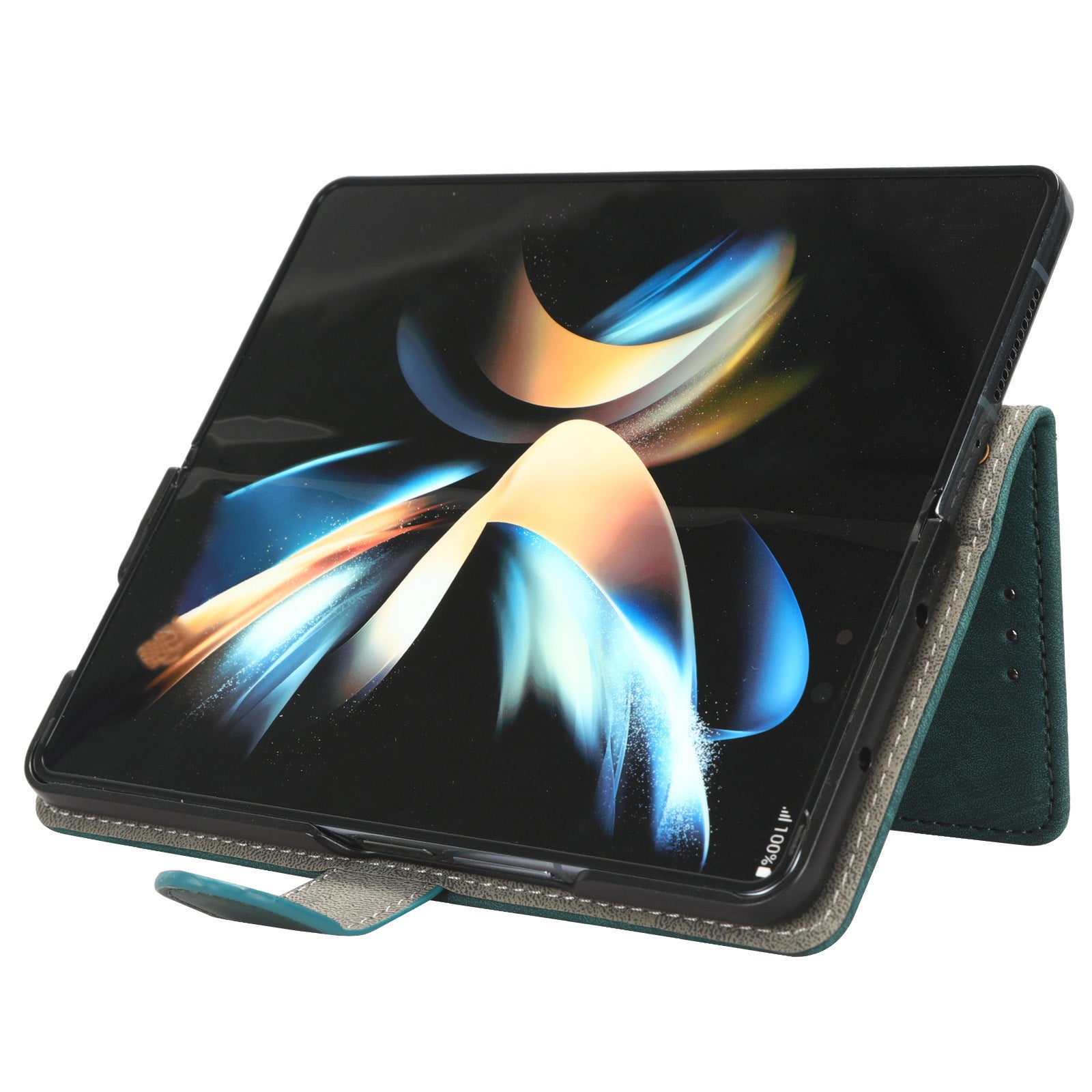 For Samsung Galaxy Z Fold3 5G Leather Phone Case RFID Blocking Wallet Stand Smartphone Cover with Strap For Samsung Galaxy Z Fold3 5G Leather Phone Case RFID Blocking Wallet Stand Smartphone Cover with Strap