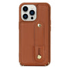 For iPhone 14 Pro Wriststrap Kickstand Bracelet Phone Case PU Leather Coated TPU Card Slot Cover For iPhone 14 Pro Wriststrap Kickstand Bracelet Phone Case PU Leather Coated TPU Card Slot Cover
