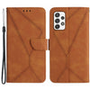 HT05 For Samsung Galaxy A33 5G Cell Phone Wallet Stand Case Imprinted Line Leather Phone Cover HT05 For Samsung Galaxy A33 5G Cell Phone Wallet Stand Case Imprinted Line Leather Phone Cover